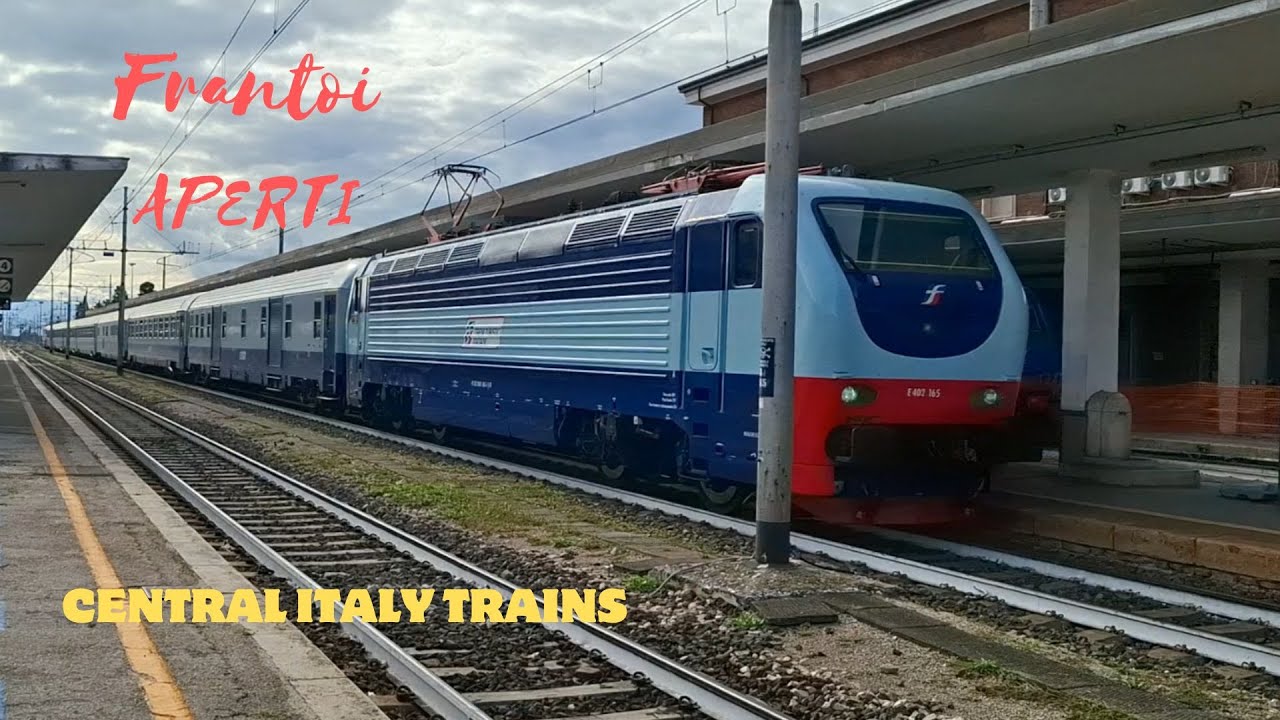 Treno Dei "Frantoi Aperti" - Treni Turistici Italiani. 4K HD Video