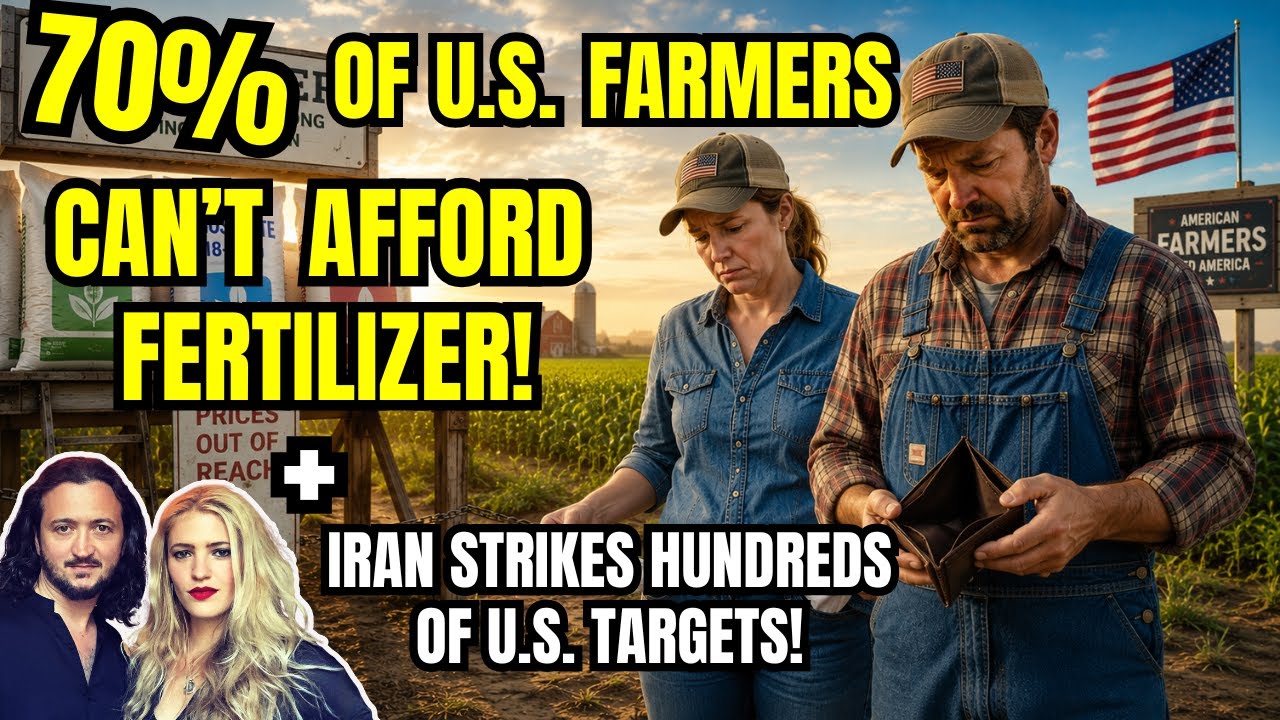LIVE: Iran Hit HUNDREDS of US Targets / 70% of Farmers Can't Afford Fertilizer