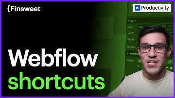 Increase your Productivity with Webflow Shortcuts | Productivity Series