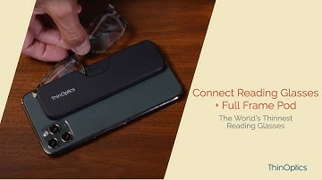 Connect Reading Glasses + Full Frame Pod | ThinOptics | Readers + Reading Glasses