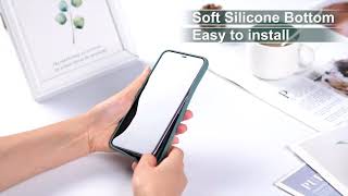 #iphone Cordking iPhone 11 Case with [Soft Anti-Scratch Microfiber Lining], 6.1 inch, Midnight Green screenshot 2