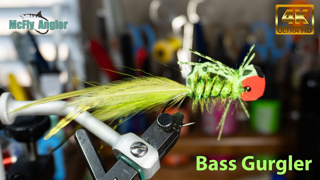 Bass Gurgler - McFly Angler Fly Tying Tutorials 
