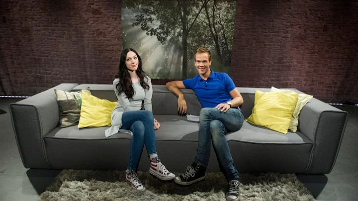 I sofaen med Morten: Lise Marie Oppedal