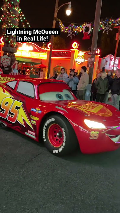Lightning McQueen at Disney California Adventure #shorts