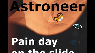 Astroneer Gameplay - Riding the Death Ramp - Building with the terrain editor