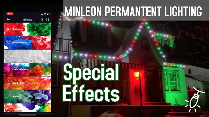 Minleon Permanent Lighting - Special Effects Demo
