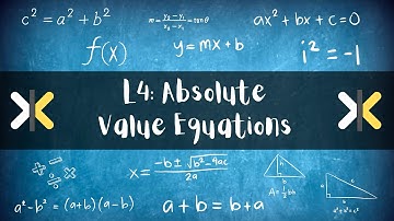 Unit 2 Lesson 4: Absolute Value Equations | Solving Absolute Value Equations | Learn Algebra 1