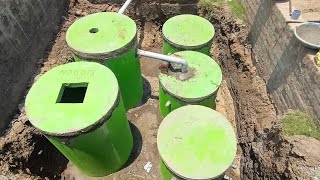RCC CONCRETE NON FILLING BIO SEPTIC TANK INSTALLATION #porayar #biodon #bioseptictank 