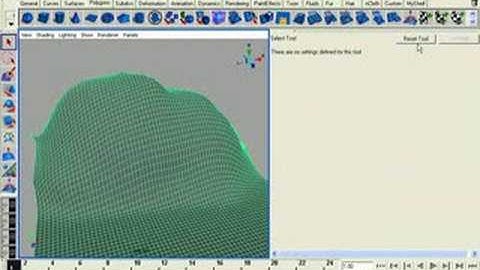 Maya Tutorial 8 : Sculpting Tutorial