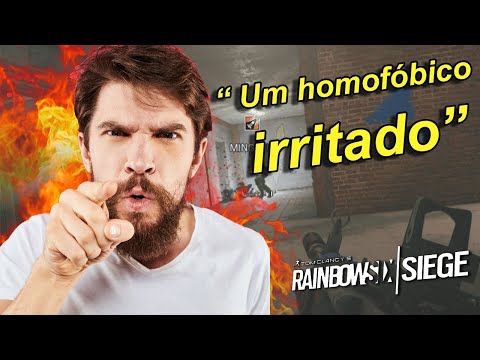 TRETAS,PRECONCEITOS E PIADAS PROIBIDAS NO RAINBOW SIX feat RodrigoLs Higor BMX e Fogo Queimado.
