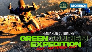Green Tourism Expedition: Pendakian 35 Gunung Kaldera Indonesia | Juli - September 2021