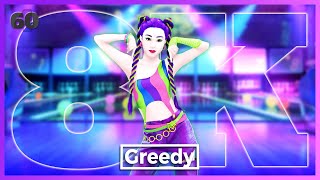 Just Dance 2024  Greedy  8k 60fps   Gameplay