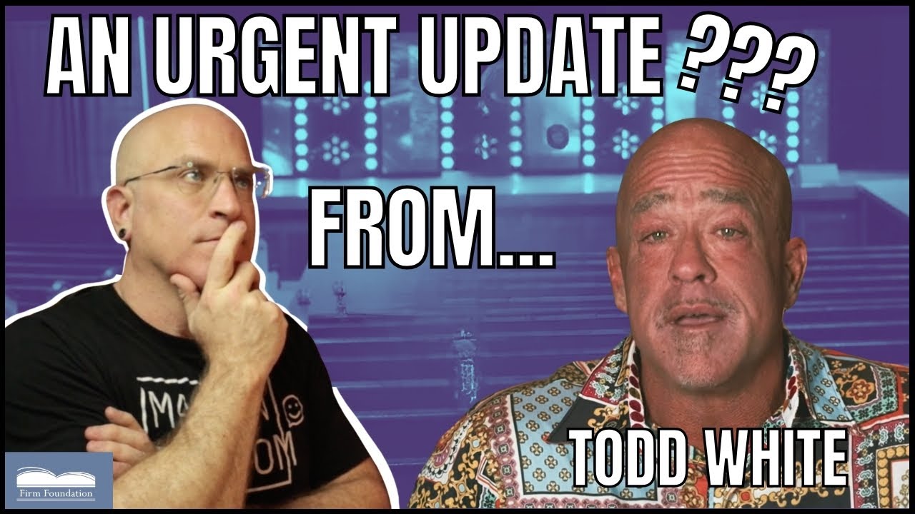 An Urgent Update from Fraud Todd White???