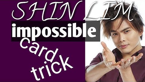 SHIN LIM impossible color card change