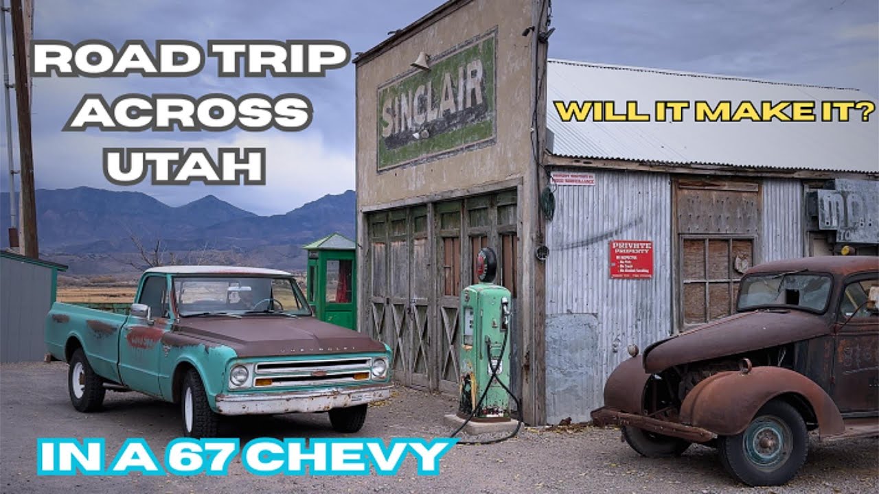 Road Trip Across Utah in a 1967 Chevy Pickup
