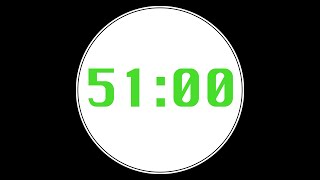 51 Minute Timer - 4K 60 FPS