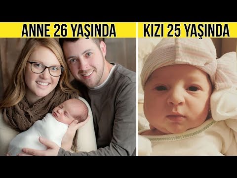 Çocuğun Olmaz Dediler Ama Olanlar Tüm Dünyayı Şok Etti Anne 26 Kızı 25 Yaşında