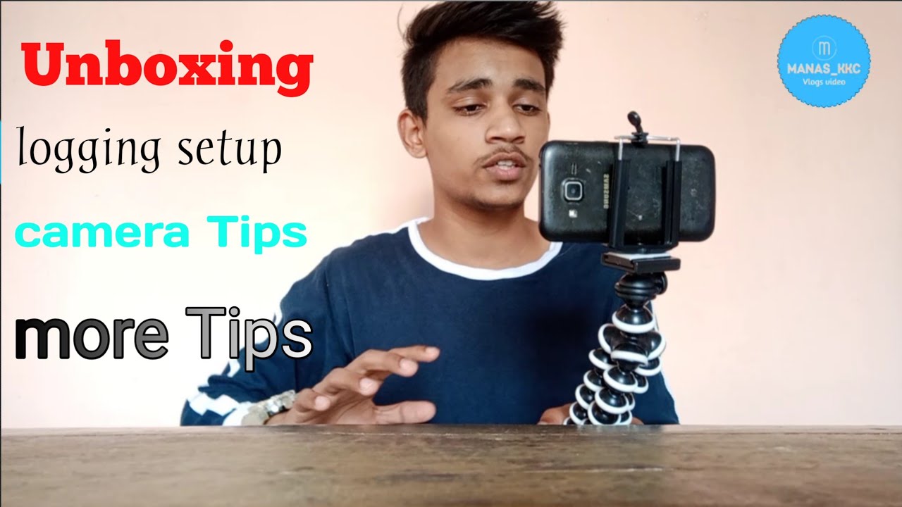 Unboxing vlogging setup/and edting app for android mobile/more tips