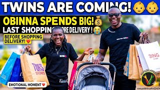 Last Shopping Before Twin Delivery! Oga Obinna Spoils Dem Wa Facebook 🛍️👶👶