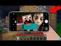 SCARY SELFIE With MOMO! Scary Phone! IN MINECRAFT : NOOB vs PRO