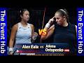 Alexandra Eala vs Jeļena Ostapenko LIVE 🎾 | Linz Open 2026 Schedule &amp; Match Updates