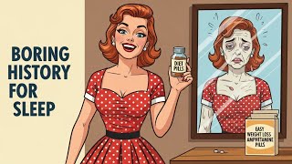 What 1950s Diet Pills Actually Did to Women's Bodies | Boring History For Sleep..