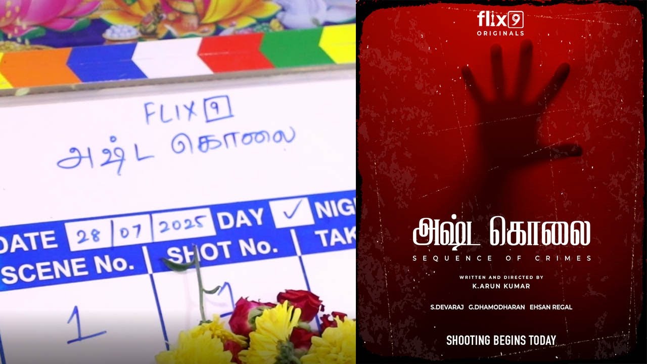 Shooting Begins Today - Ashta Kolai Web Series - A Flix9 Original 