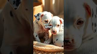 Dalmatian Puppies Are Born Spotless?! Watch Spots Appear Live!