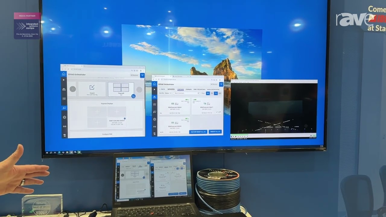 ISE 2026: SDVoE Alliance Showcases FlexLinQ Multi Data Rate AV Over IP System