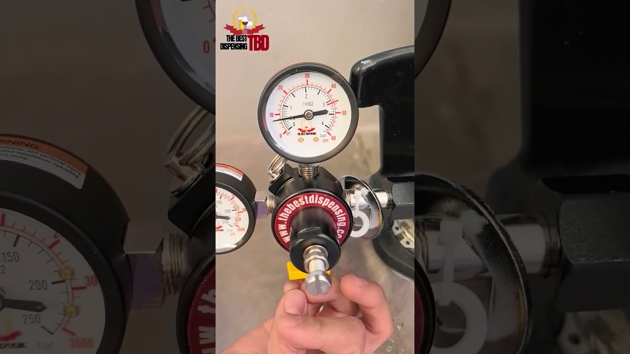 Cómo ajustar tu regulador de co2 par cerveza dw brril