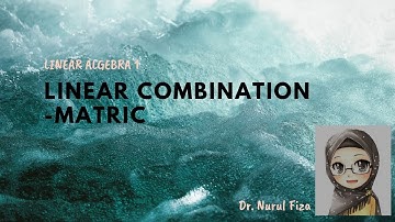 LInear Combination - matric