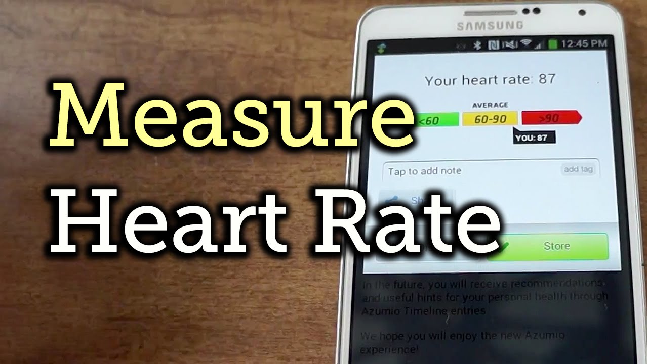 Galaxy Note Measure Heart Rate Note 10 Galaxy Watch Samsung A71
