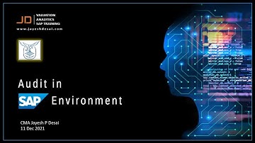 SAP for Auditors BCAS Dec 11 2021