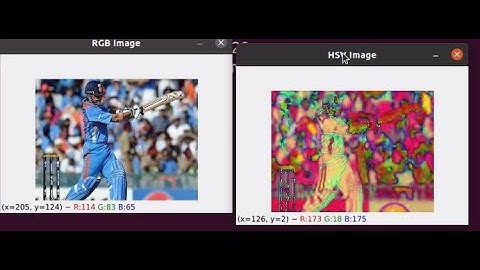 Python RGB  to  HSV image
