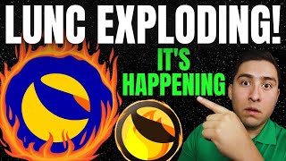 TERRA LUNA CLASSIC EXPLODING! LUNC ON FIRE (BIG NEWS) screenshot 1