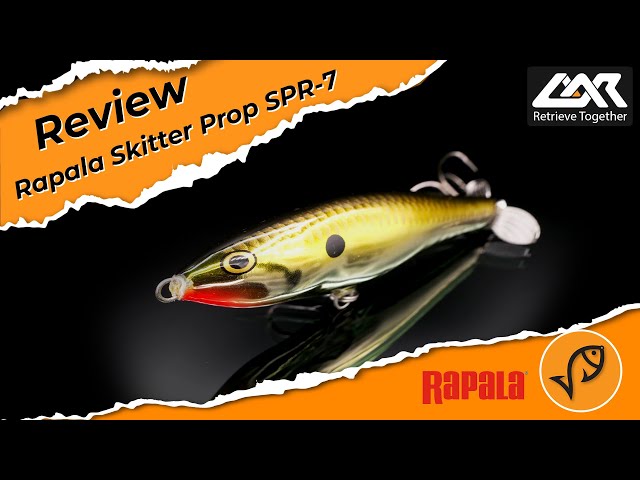 Rapala Skitter Prop SPR-7 ][ Lure Action Review Channel 