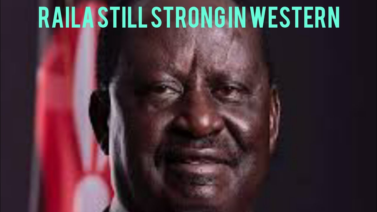 Azimio dominates in western kenya region.