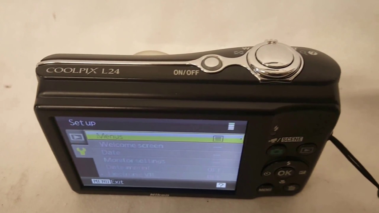 Nikon Coolpix L24 14 0mp Digital Camera Red For Sale Online Ebay