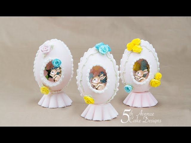 Diorama Sugar Easter Egg Class 🐰🌼🌹