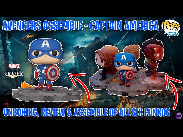 Complete Avengers Assemble Funko Pop! Deluxe Scene - Unboxing