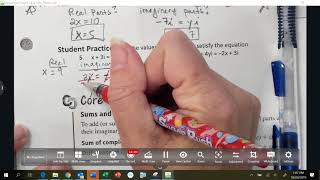 Alg 2 3 2 Notes Day 1 and 2 Imaginary Numbers
