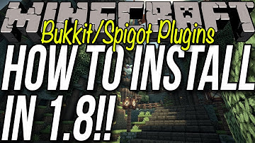 How To Install Spigot Plugins In Minecraft 1.8 (Get Bukkit Plugins In 1.8)