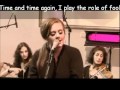 Adele "Cold Shoulder" - Unplugged (lyrics)