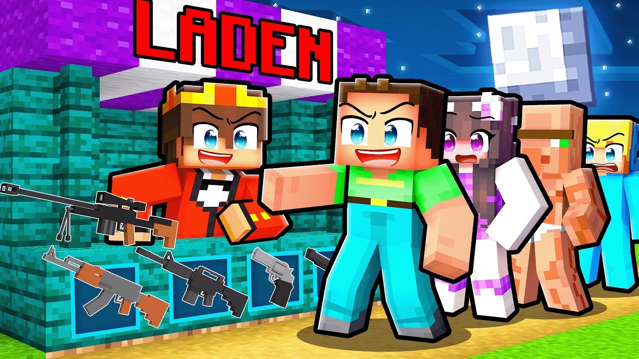 Ich ERÖFFNE einen ILLEGALEN LADEN in Minecraft!