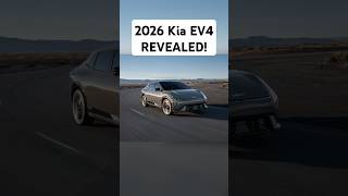 2026 Kia EV4 REVEALED! 👀 #ev4 #kiaev4 #electricvehicle