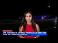 1 person found dead after apartment fire in Central Fresno