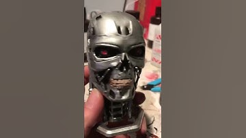 Terminator 3d printed and painted