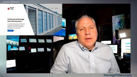 Title Transfer For Unpaid Storage Liens On A Vehicle