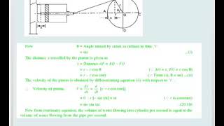 Reciprocating pump 2 , acceleration head , frictional losses