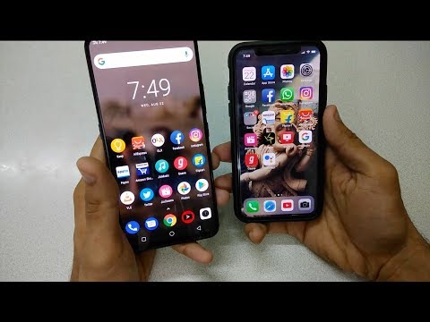 Vivo Nex va Iphone X Speed Test and Ram Management